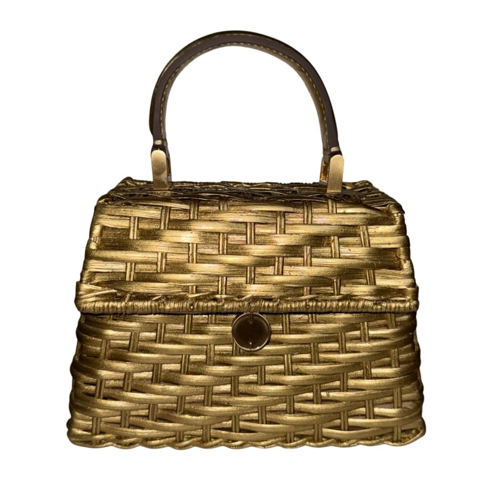 CULT GAIA  Sybil Nano Metallic Woven Crossbody Bag - Picture 3 of 10